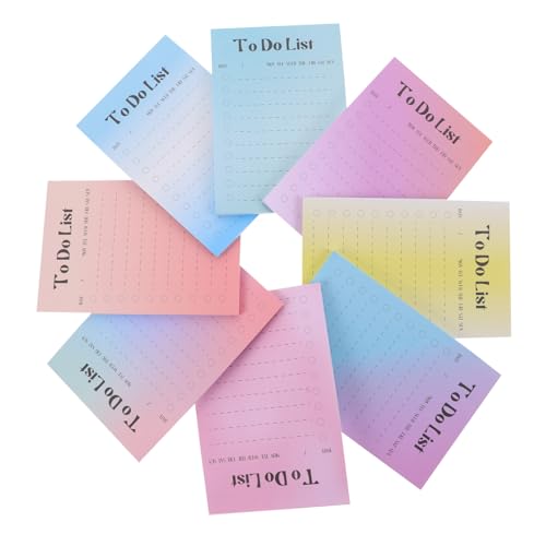 CLISPEED Teiliges Fluoreszierende Haftnotizen mit Starkem Klebstoff Einfache und Tragbare Notizblöcke für Büro Schule Zuhause Bunte Memo Sticker zum Beschriften und Markieren CLISPEED Teiliges Fluoreszierende Haftnotizen mit Starkem Klebstoff Einfache und Tragbare Notizblöcke für Büro Schule Zuhause Bunte Memo Sticker zum Beschriften und Markieren von CLISPEED