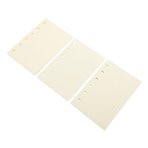 CLISPEED Teiliges Nachfüllpapier für Ringbuch Kariert Blanko und Einlagen Vielseitig Einsetzbares Notizpapier für Büro Schule und Studium Leichtes Glattes Papier CLISPEED Teiliges Nachfüllpapier für Ringbuch Kariert Blanko und Einlagen Vielseitig Einsetzbares Notizpapier für Büro Schule und Studium Leichtes Glattes Papier von CLISPEED