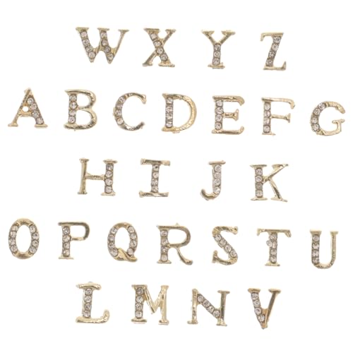 CLISPEED Teiliges Nagel Charms aus Hochwertiger Legierung mit Buchstabenform und Funkelnden Strassstein Verzierungen DIY Maniküre Zubehör für Kreative Nagelkunst und Individuelle CLISPEED Teiliges Nagel Charms aus Hochwertiger Legierung mit Buchstabenform und Funkelnden Strassstein Verzierungen DIY Maniküre Zubehör für Kreative Nagelkunst und Individuelle von CLISPEED