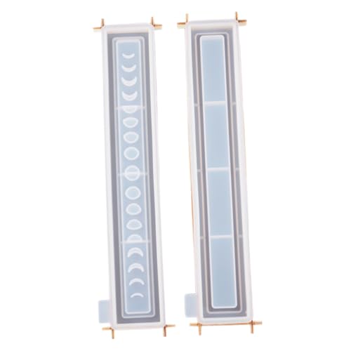 CLISPEED Teiliges Silikon Formset Mondphasen Aufbewahrungsbox Gießform für Epoxidharz DIY Räucherstäbchenbehälter Schmuckkasten Bastelset mit Langlebigem Holzrahmen CLISPEED Teiliges Silikon Formset Mondphasen Aufbewahrungsbox Gießform für Epoxidharz DIY Räucherstäbchenbehälter Schmuckkasten Bastelset mit Langlebigem Holzrahmen von CLISPEED