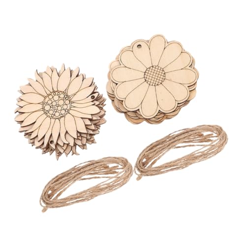 CLISPEED Teiliges Sonnenblumen und Kleine Blumen Holzrohlinge zum Basteln Naturholz dekoration DIY Malerei und Scrapbooking Bastelmaterial CLISPEED Teiliges Sonnenblumen und Kleine Blumen Holzrohlinge zum Basteln Naturholz dekoration DIY Malerei und Scrapbooking Bastelmaterial von CLISPEED