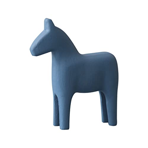 CLISPEED Holzpferd Dekofigur Dalapferd Deko Tierfiguren Statue Pferdchen Skulptur Holzfiguren Ornamente, Passend für Wohnkultur Wohnzimmer Tischdeko Weihnachtsschmuck-Dekoratio CLISPEED Holzpferd Dekofigur Dalapferd Deko Tierfiguren Statue Pferdchen Skulptur Holzfiguren Ornamente, Passend für Wohnkultur Wohnzimmer Tischdeko Weihnachtsschmuck-Dekoratio von CLISPEED