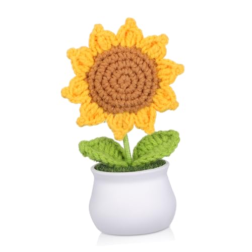 CLISPEED Topf Sonnenblumen Armaturenbrett Dekorationen Strickblumen Sonnenblumen Häkelblumen Häkelblumen Büro Strickblumen Häkel Sonnenblumen Gestrickte Sonnenblumen Häkelblumen CLISPEED Topf Sonnenblumen Armaturenbrett Dekorationen Strickblumen Sonnenblumen Häkelblumen Häkelblumen Büro Strickblumen Häkel Sonnenblumen Gestrickte Sonnenblumen Häkelblumen von CLISPEED