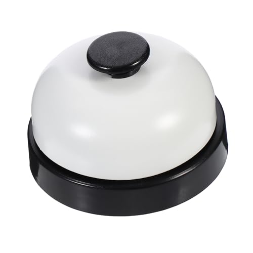 CLISPEED Traditionelle Handklingel Tischglocke Pressing Bell Serviceglocke für Rezeption Hotel Küche Bar Leicht Vielseitig für Empfang Training Haustiere Senioren CLISPEED Traditionelle Handklingel Tischglocke Pressing Bell Serviceglocke für Rezeption Hotel Küche Bar Leicht Vielseitig für Empfang Training Haustiere Senioren von CLISPEED