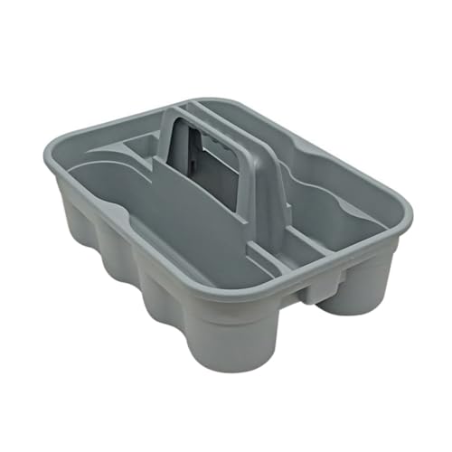 CLISPEED Tragbare Kunststoff Aufbewahrungsbox mit Henkel Mehrfach Fächer Sortierbox für Haushalt und Outdoor Robuste Sundries Storage Box für Reinigungswerkzeuge und Kleinteile Langlebig CLISPEED Tragbare Kunststoff Aufbewahrungsbox mit Henkel Mehrfach Fächer Sortierbox für Haushalt und Outdoor Robuste Sundries Storage Box für Reinigungswerkzeuge und Kleinteile Langlebig von CLISPEED