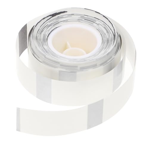 CLISPEED Transparente Selbstklebende Etikettenrolle Wasserfeste Namensaufkleber für Label Maker Vielseitige Klare Aufkleber zum Beschriften von Karten Paketen Dokumenten und Sonstigem von CLISPEED
