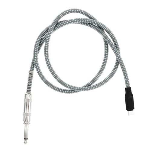 CLISPEED USB C zu Audioleitung Robustes Kupferkabel Klare Stabile Klangqualität Einfaches Verbinden für Musikaufnahmen an Gitarre PC Handy für Recording und Performance CLISPEED USB C zu Audioleitung Robustes Kupferkabel Klare Stabile Klangqualität Einfaches Verbinden für Musikaufnahmen an Gitarre PC Handy für Recording und Performance von CLISPEED