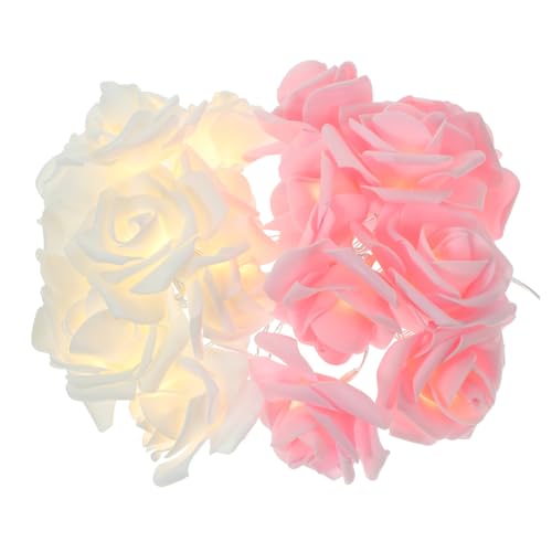 CLISPEED USB LED Rosen Lichterkette mit LED Weiß Energiesparend für Innenraumdekoration zu Weihnachten Valentinstag Hochzeit Party Einfache Installation Stimmungsvolle Beleuchtung CLISPEED USB LED Rosen Lichterkette mit LED Weiß Energiesparend für Innenraumdekoration zu Weihnachten Valentinstag Hochzeit Party Einfache Installation Stimmungsvolle Beleuchtung von CLISPEED