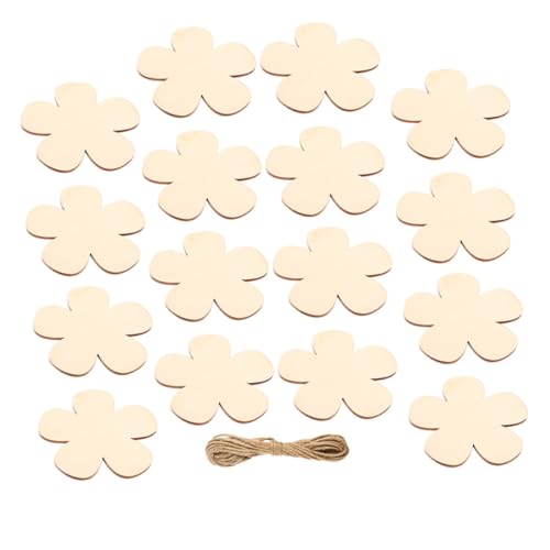 CLISPEED Unbehandelte Holzblumen zum Basteln Teiliges mit Strapazierfähigen Natürlichen Holzscheiben für DIY Dekoration Handliche Holzblüten für Kreative Handarbeiten und Kinderprojekte CLISPEED Unbehandelte Holzblumen zum Basteln Teiliges mit Strapazierfähigen Natürlichen Holzscheiben für DIY Dekoration Handliche Holzblüten für Kreative Handarbeiten und Kinderprojekte von CLISPEED