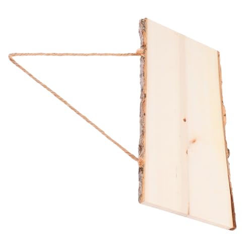 CLISPEED Unfertiges Holzschild aus Robustem Holz Handgefertigte Vielseitige Blanko holzplatte für DIY basteln und Laden dekoration Individuelles Zeitloses Türschild für Geschäft und von CLISPEED