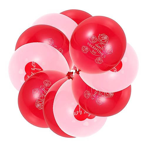 CLISPEED Valentinstag Ballons Luftballons Für Hochzeiten Verlobungen Und Partys Dekorations Accessoires Für Romantische Anlässe Partyballons Ornament CLISPEED Valentinstag Ballons Luftballons Für Hochzeiten Verlobungen Und Partys Dekorations Accessoires Für Romantische Anlässe Partyballons Ornament von CLISPEED