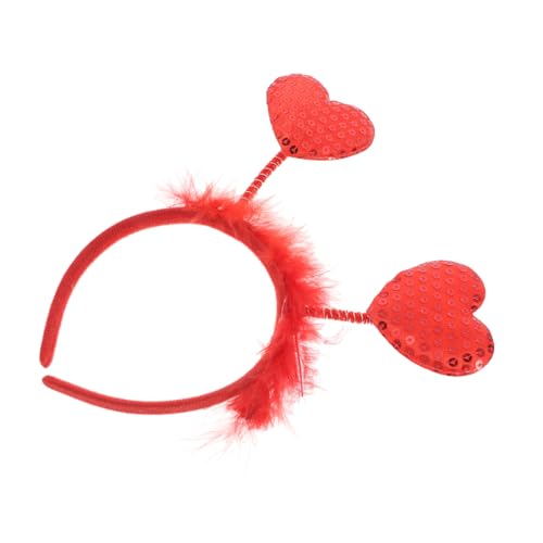 CLISPEED Valentinstag Herz Stirnband Mit Pailletten Herz Stirnband Für Hochzeiten Partys Und Fotorequisiten Perfekter Haarschmuck Für Romantische Anlässe CLISPEED Valentinstag Herz Stirnband Mit Pailletten Herz Stirnband Für Hochzeiten Partys Und Fotorequisiten Perfekter Haarschmuck Für Romantische Anlässe von CLISPEED