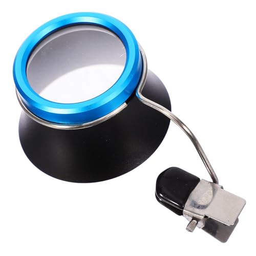 CLISPEED Vergrößerungsklammer Lupe für Uhrmacher Schmucklupe mit Clip Reparaturwerkzeug für Elektronik Schmuck und Bastelarbeiten von CLISPEED