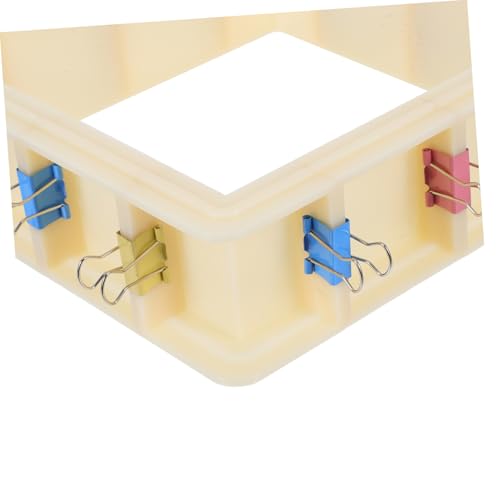 CLISPEED Verstellbarer Silikon Mold Housing Rahmen Auslaufsicherer Kunststoffrahmen für Diy Harz Seifen und Kerzenherstellung Vielseitig Anpassbar für Verschiedene Formen CLISPEED Verstellbarer Silikon Mold Housing Rahmen Auslaufsicherer Kunststoffrahmen für Diy Harz Seifen und Kerzenherstellung Vielseitig Anpassbar für Verschiedene Formen von CLISPEED