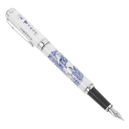 CLISPEED Vintage Füllfederhalter mit Ergonomischem Griff Fließendem Schreibfluss Einzigartigem Design Eleganter Schreibstift für Büro Studium und Künstlerisches Journaling CLISPEED Vintage Füllfederhalter mit Ergonomischem Griff Fließendem Schreibfluss Einzigartigem Design Eleganter Schreibstift für Büro Studium und Künstlerisches Journaling von CLISPEED