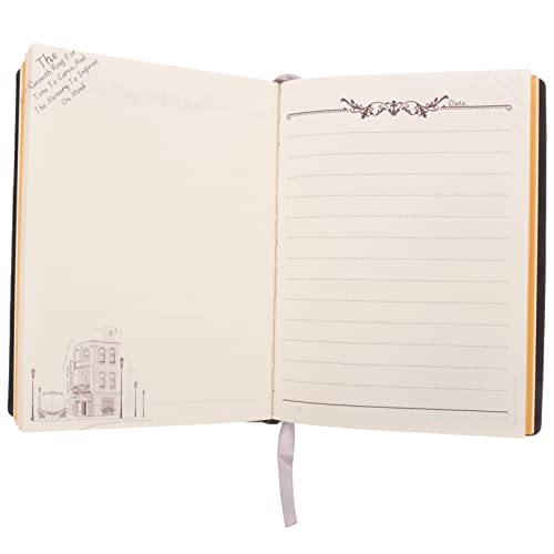 CLISPEED Vintage Geprägtes Notizbuch Retro PU Tagebuch für Reisen Schule Leicht Tragbar Perfektes für Besondere Anlässe Handgefertigtes Journal für Damen von CLISPEED