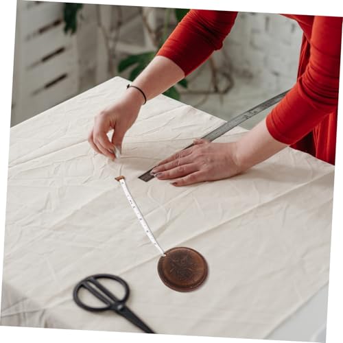 CLISPEED Vintage Maßband zum Nähen Retractable Dualseitig Verschleißfestes Flexibles Maßband für Kleidung Körpermaße Handarbeit Klare Sicher für Erwachsene CLISPEED Vintage Maßband zum Nähen Retractable Dualseitig Verschleißfestes Flexibles Maßband für Kleidung Körpermaße Handarbeit Klare Sicher für Erwachsene von CLISPEED