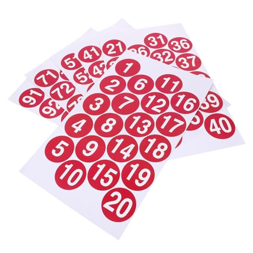 CLISPEED Wasserdichte Runde PVC Zahlen Aufkleber Selbstklebend Nummern Etiketten zum Beschriften und Klassifizieren von Kleidung Praktische Größenlabels Vielseitig Einsetzbar CLISPEED Wasserdichte Runde PVC Zahlen Aufkleber Selbstklebend Nummern Etiketten zum Beschriften und Klassifizieren von Kleidung Praktische Größenlabels Vielseitig Einsetzbar von CLISPEED
