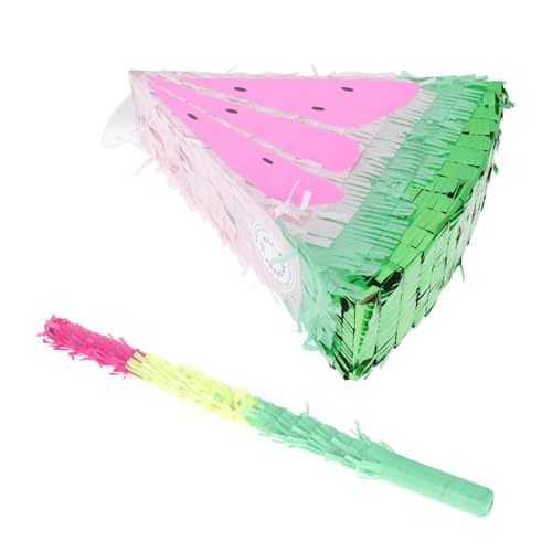 CLISPEED Wassermelone Pinata mit Obst Design Partydekoration Geburtstagsfeier Kindergeburtstag Geschenkidee für Mädchen Jungen Fest von CLISPEED