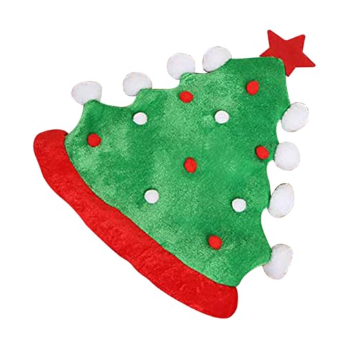 CLISPEED Weihnachtsbaum Mütze Festlicher Xmas Baum Design Partyhut für Erwachsene Atmungsaktiv und Warm Kreatives Foto Requisit für Weihnachtsfeier CLISPEED Weihnachtsbaum Mütze Festlicher Xmas Baum Design Partyhut für Erwachsene Atmungsaktiv und Warm Kreatives Foto Requisit für Weihnachtsfeier von CLISPEED