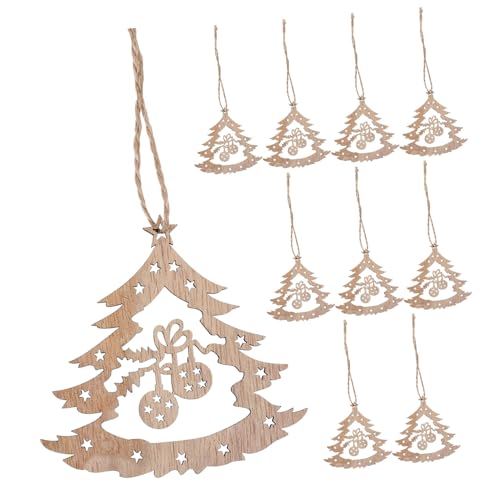 CLISPEED Weihnachtsschmuck Holzanhänger Carved Holzscheiben mit Juteschnur Dekorative Weihnachtsdeko zum Aufhängen für Baum Fenster Kamin Blanko DIY Handbemalt Festliche Wohnaccessoires CLISPEED Weihnachtsschmuck Holzanhänger Carved Holzscheiben mit Juteschnur Dekorative Weihnachtsdeko zum Aufhängen für Baum Fenster Kamin Blanko DIY Handbemalt Festliche Wohnaccessoires von CLISPEED