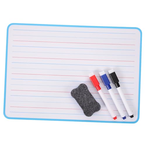 CLISPEED Zeichenbrett Für Weiß Trocken Abwischbar Trockenlöschbrett Mit Linien Einseitig Whiteboard Trocken Abwischbar Mini Gefüttert Klein Handschrift Doppelt Planke Plastik CLISPEED Zeichenbrett Für Weiß Trocken Abwischbar Trockenlöschbrett Mit Linien Einseitig Whiteboard Trocken Abwischbar Mini Gefüttert Klein Handschrift Doppelt Planke Plastik von CLISPEED