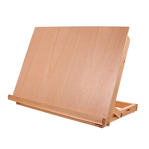CLISPEED Zeichentisch Staffelei Holz Verstellbar Klappbar für Künstler und Studenten Tragbar für Zeichnen Malen Skizzieren Ergonomisches Design Langlebig CLISPEED Zeichentisch Staffelei Holz Verstellbar Klappbar für Künstler und Studenten Tragbar für Zeichnen Malen Skizzieren Ergonomisches Design Langlebig von CLISPEED