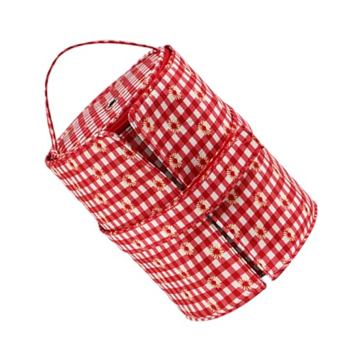 CLISPEED gehäkelte Aufbewahrungstasche Strickzubehör Stich Garnsack Strickset Projekt gehäkelter Taschenorganisator Nähkorb groß Nähwerkzeug-Organizer Strickspeicher Stricktasche Polyester CLISPEED gehäkelte Aufbewahrungstasche Strickzubehör Stich Garnsack Strickset Projekt gehäkelter Taschenorganisator Nähkorb groß Nähwerkzeug-Organizer Strickspeicher Stricktasche Polyester von CLISPEED