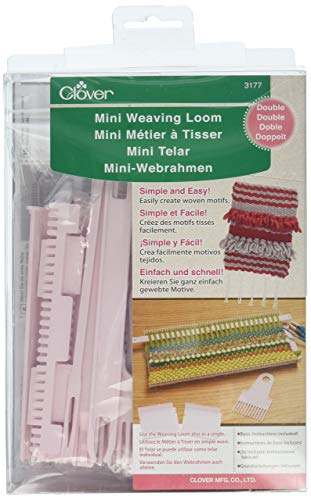 CLOVER CL3177 Miniweberei (doppel), Plastische, Mehrfarbig, 23 x 16.5 x 4 cm von CLOVER