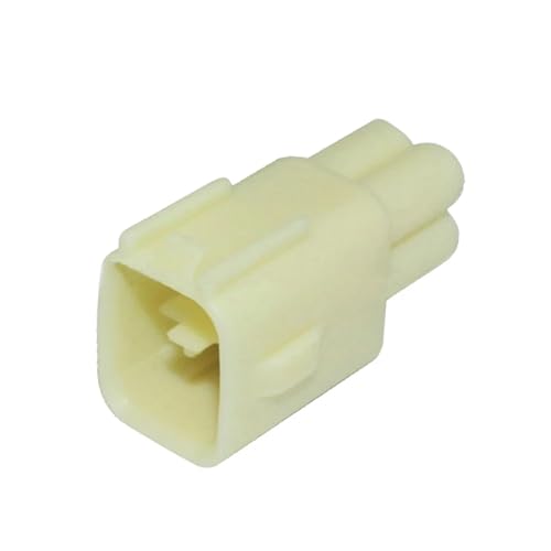 4-poliger Stecker for den hinteren Sauerstoffsensor, weißer Stecker mit Klemme DJ7043Y-2.2-11/21 4P (Color : Male plug, Size : 10 Sets) von CLOWECD