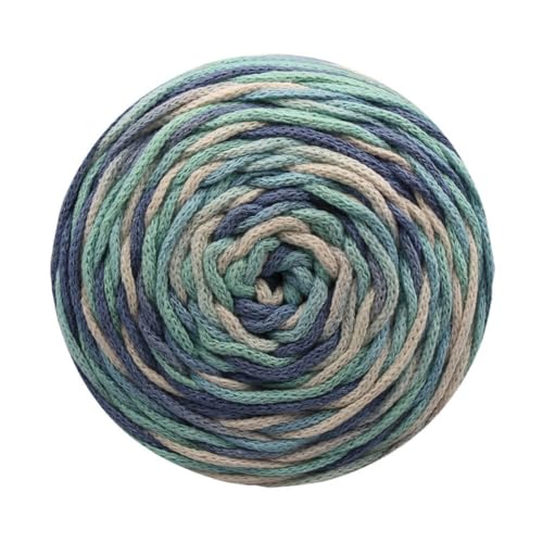 Clowex Makramee-Garn aus Baumwolle, 3 mm, mehrfarbig, geflochten, 140 m, 4 mittelgroß, Aran, buntes Ombré-Kuchengarn, bunte Regenbogen-Makramee-Schnur zum Stricken, Häkeln und Knoten, Bastelschnur Clowex Makramee-Garn aus Baumwolle, 3 mm, mehrfarbig, geflochten, 140 m, 4 mittelgroß, Aran, buntes Ombré-Kuchengarn, bunte Regenbogen-Makramee-Schnur zum Stricken, Häkeln und Knoten, Bastelschnur von CLOWEX
