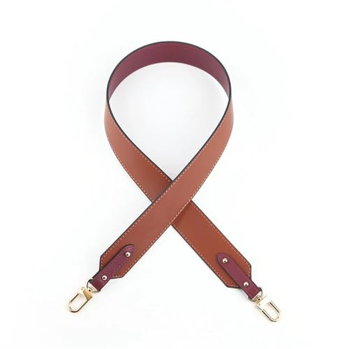 Taschengurte 96 cm lang, 4 cm breit, Taschenzubehör, Damen-PU-Leder-Taschengurt, Umhängetasche, verdickter Schultergurt, Lederband Verstellbarer Schultergurt für Damen und Herren(Brownish red,5 pieces Taschengurte 96 cm lang, 4 cm breit, Taschenzubehör, Damen-PU-Leder-Taschengurt, Umhängetasche, verdickter Schultergurt, Lederband Verstellbarer Schultergurt für Damen und Herren(Brownish red,5 pieces von CLQYXRMVC