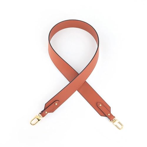 Taschengurte 96 cm lang, 4 cm breit, Taschenzubehör, Damen-PU-Leder-Taschengurt, Umhängetasche, verdickter Schultergurt, Lederband Verstellbarer Schultergurt für Damen und Herren(Bruin,5 pieces) von CLQYXRMVC