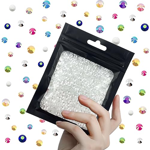 CLRDIVA 3000pcs 4mm Transparent Flatback Resin Rhinestones Bulk Jelly Gems Flat Back Crystals Non Hotfix Wholesale Stones Diamonds for Crafts Tumblers Face Eye Makeup Nails Bling DIY Decoration CLRDIVA 3000pcs 4mm Transparent Flatback Resin Rhinestones Bulk Jelly Gems Flat Back Crystals Non Hotfix Wholesale Stones Diamonds for Crafts Tumblers Face Eye Makeup Nails Bling DIY Decoration von CLRDIVA