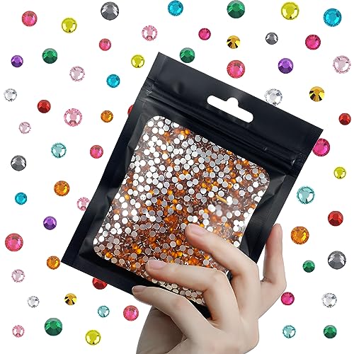 CLRDIVA 5000pcs 3mm Crystal Topaz Flatback Resin Rhinestones Bulk Jelly Gems Flat Back Crystals Non Hotfix Wholesale Stones Diamonds for Crafts Tumblers Face Eye Makeup Nails Bling DIY Decoration CLRDIVA 5000pcs 3mm Crystal Topaz Flatback Resin Rhinestones Bulk Jelly Gems Flat Back Crystals Non Hotfix Wholesale Stones Diamonds for Crafts Tumblers Face Eye Makeup Nails Bling DIY Decoration von CLRDIVA