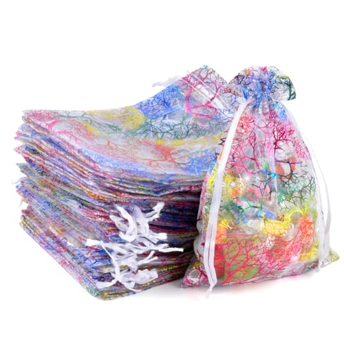 CLTPY 100 Stücke Organzasäckchen, Korallenorganzabeutel, Säckchen zum Befüllen, Organza Säckchen, Schmucksäckchen Können für Lavendelsäckchen, Geburtstage, Hochzeit Gastgeschenk(weiß, 15 * 20cm) CLTPY 100 Stücke Organzasäckchen, Korallenorganzabeutel, Säckchen zum Befüllen, Organza Säckchen, Schmucksäckchen Können für Lavendelsäckchen, Geburtstage, Hochzeit Gastgeschenk(weiß, 15 * 20cm) von CLTPY