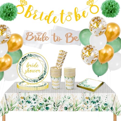 CLTPY Bride to be Deko Grün Ballons, Bachelorette Party Accessories, Junggesellenabschied Frauen, Jga Deko Frauen, Bride to be Girlande Schärpe Schleier für Hochzeits, Verlobungsfeier, Brautparty CLTPY Bride to be Deko Grün Ballons, Bachelorette Party Accessories, Junggesellenabschied Frauen, Jga Deko Frauen, Bride to be Girlande Schärpe Schleier für Hochzeits, Verlobungsfeier, Brautparty von CLTPY