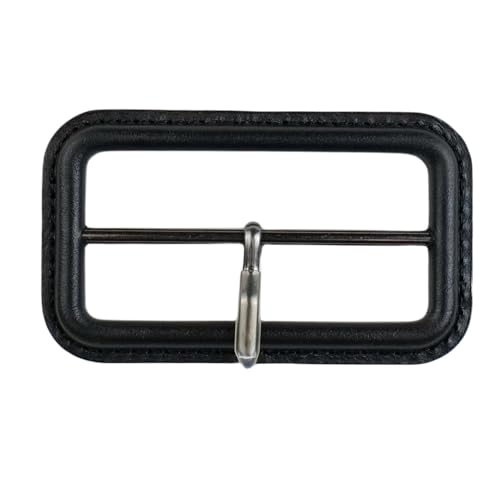 CLYDSA 2 Stück Innendurchmesser 60 mm Gürtelschnallen-Set mit echtem Lederbezug, Windbreaker-Gürtelverschluss, Braun, Schwarz, für Mantel, Rucksack, DIY-Halsbandzubehör für Haustiere CLYDSA 2 Stück Innendurchmesser 60 mm Gürtelschnallen-Set mit echtem Lederbezug, Windbreaker-Gürtelverschluss, Braun, Schwarz, für Mantel, Rucksack, DIY-Halsbandzubehör für Haustiere von CLYDSA