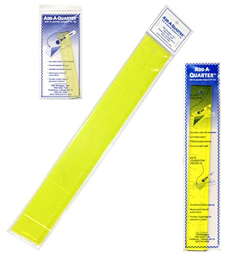 Das Add-A-Quarter Lineal Bundle Von 3 Größen: 2,5 cm von 15,2 cm; 3,8 cm von 30,5 cm und; 6,3 cm von 45,7 cm Das Add-A-Quarter Lineal Bundle Von 3 Größen: 2,5 cm von 15,2 cm; 3,8 cm von 30,5 cm und; 6,3 cm von 45,7 cm von CM Designs