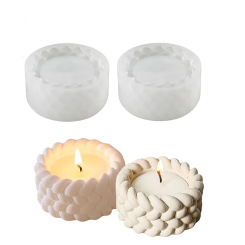 2 Stück Kerzenhalter Silikonform, Teelicht Silikonform Kerzenständer,wiederverwendbare Gießformen Silikon, für Epoxidharz Gips Beton Seife Kerzen 2 Stück Kerzenhalter Silikonform, Teelicht Silikonform Kerzenständer,wiederverwendbare Gießformen Silikon, für Epoxidharz Gips Beton Seife Kerzen von CMDIOINSHOP