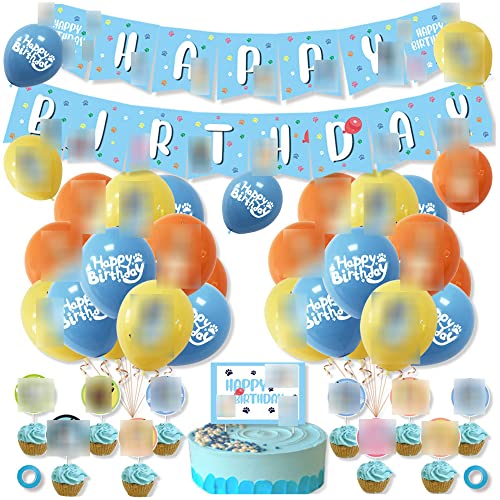 Deko Geburtstag Blau Geburtstag Deko Blau Luftballons Blau Geburtstag Luftballons Blau Party Deko Blau Geburtstagsdeko Blau Geburtstag Girlande Blau Kuchendeckel von CMDXBD