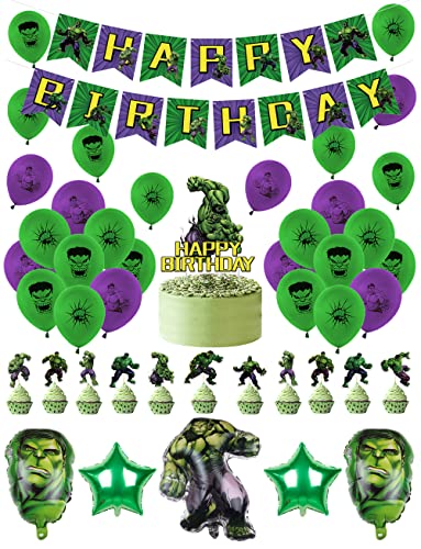 Deko Geburtstag Hulk Geburtstag Deko Hulk Luftballons Hulk Geburtstag Luftballons Hulk Party Deko Hulk Geburtstagsdeko Hulk Geburtstag Girlande Hulk Kuchendeckel von CMDXBD
