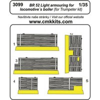 BR-52 Light armouring for locomotive´s boiler [Trumpeter] von CMK