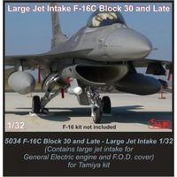 F-16C Block 30 and Late - Large Jet Intake von CMK