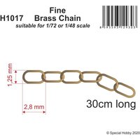 Fine Brass Chain - suitable for 1/72 or 1/48 scale von CMK