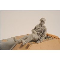 German WWII Hetzer Sitting Infanty man von CMK