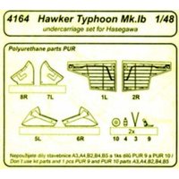 Hawker Typhoon Mk.Ib-- Undercarriage von CMK