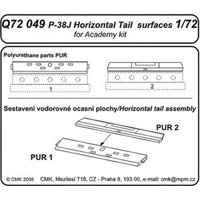 P-38J Lightning - Tail horizontal surfaces [Academy] von CMK