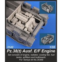 Pz.38(t) Ausf. E/F - Engine Set von CMK