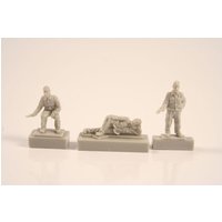 U-Boot Typ IX C - Crew at rest  (3 Figuren) von CMK